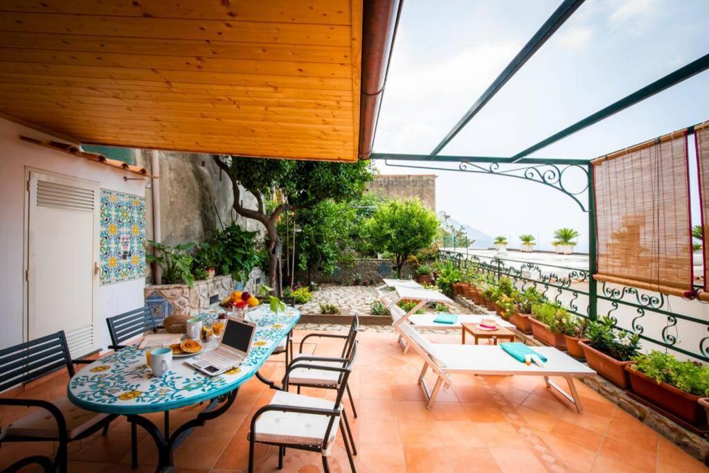 Il Giardino Dei Limoni Villa Positano Bagian luar foto