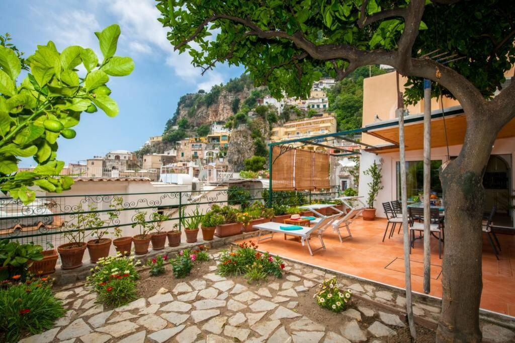 Il Giardino Dei Limoni Villa Positano Bagian luar foto